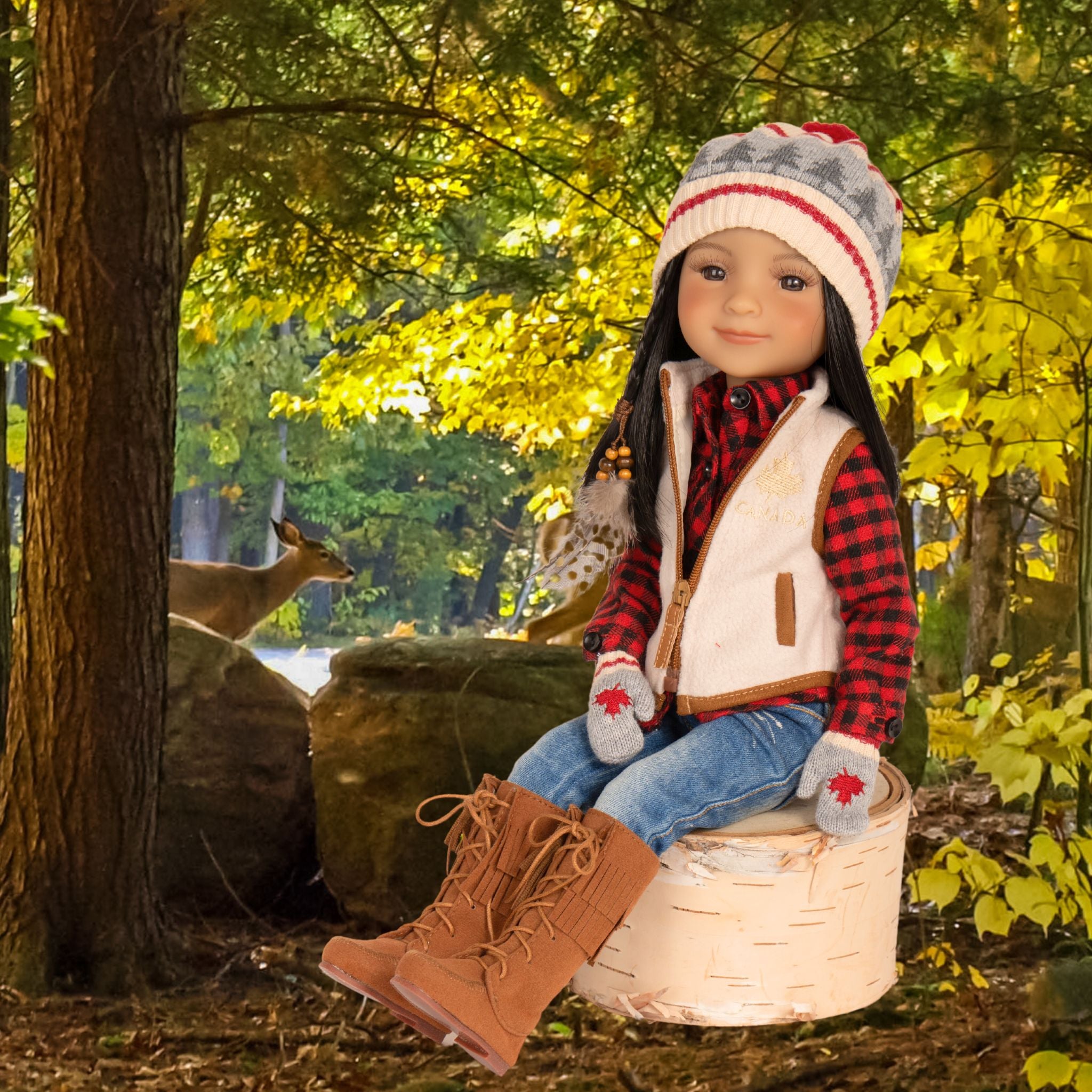 Autumn Dawn - A 'True North Dolls of Canada' Limited Edition – Ruby Red ...