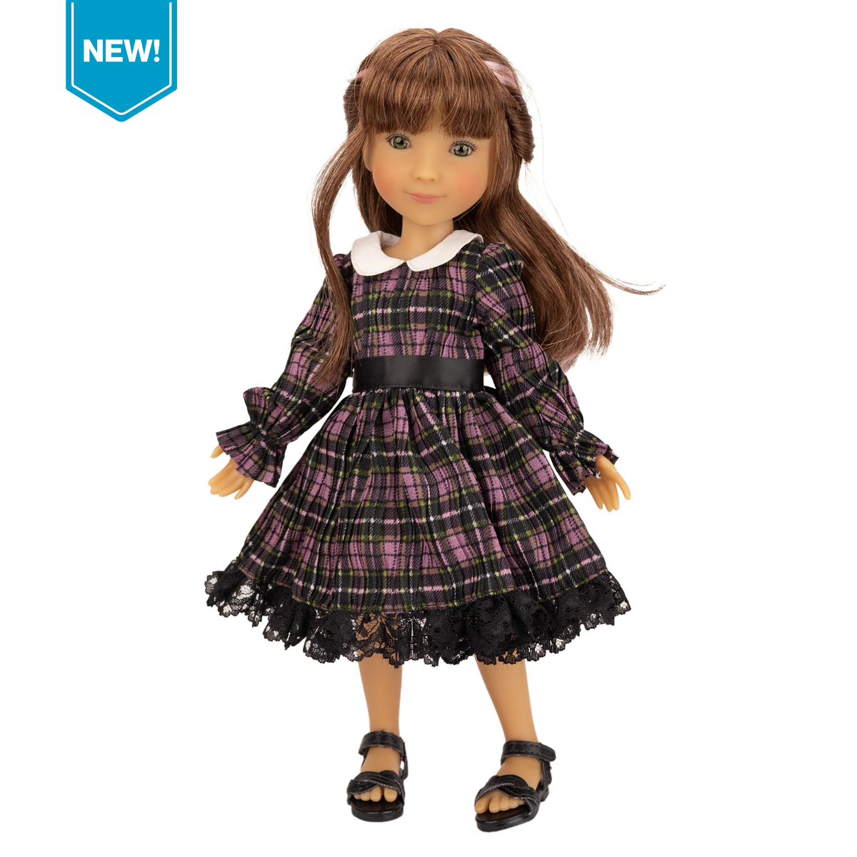 RRS Outfit: Checker Charm – Ruby Red Dolls Canada by Maplelea