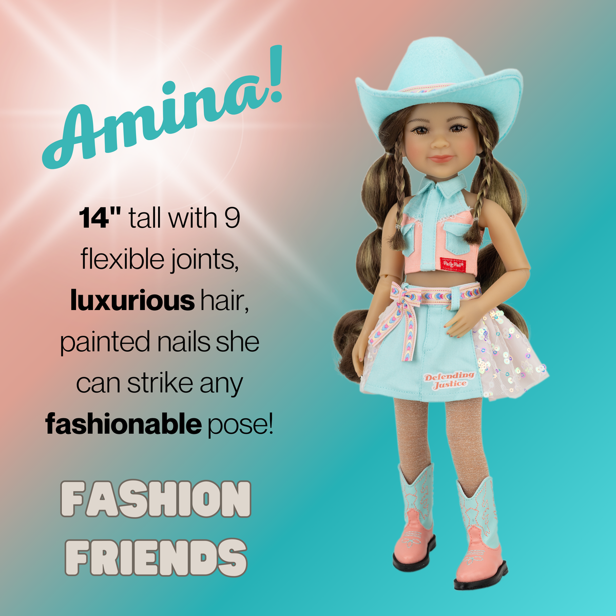 RRFF Core Line Doll: Amina – Ruby Red Dolls Canada by Maplelea