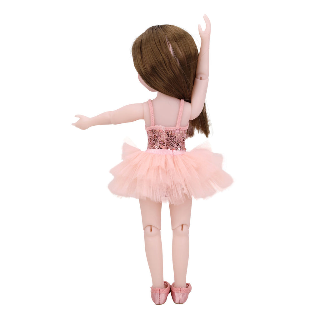  ballet beauty ruby red siblies outfit collectible doll back