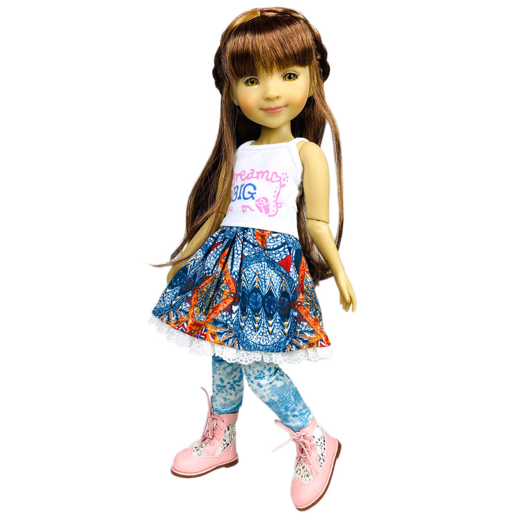 bella ruby red fashion friend doll without jacket