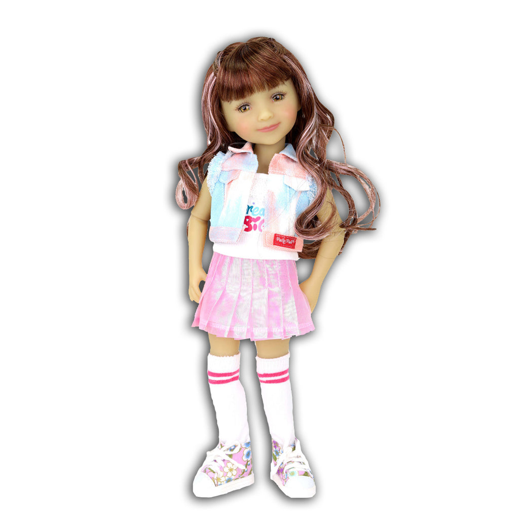  bella ruby red fashion friends doll splash of style front
