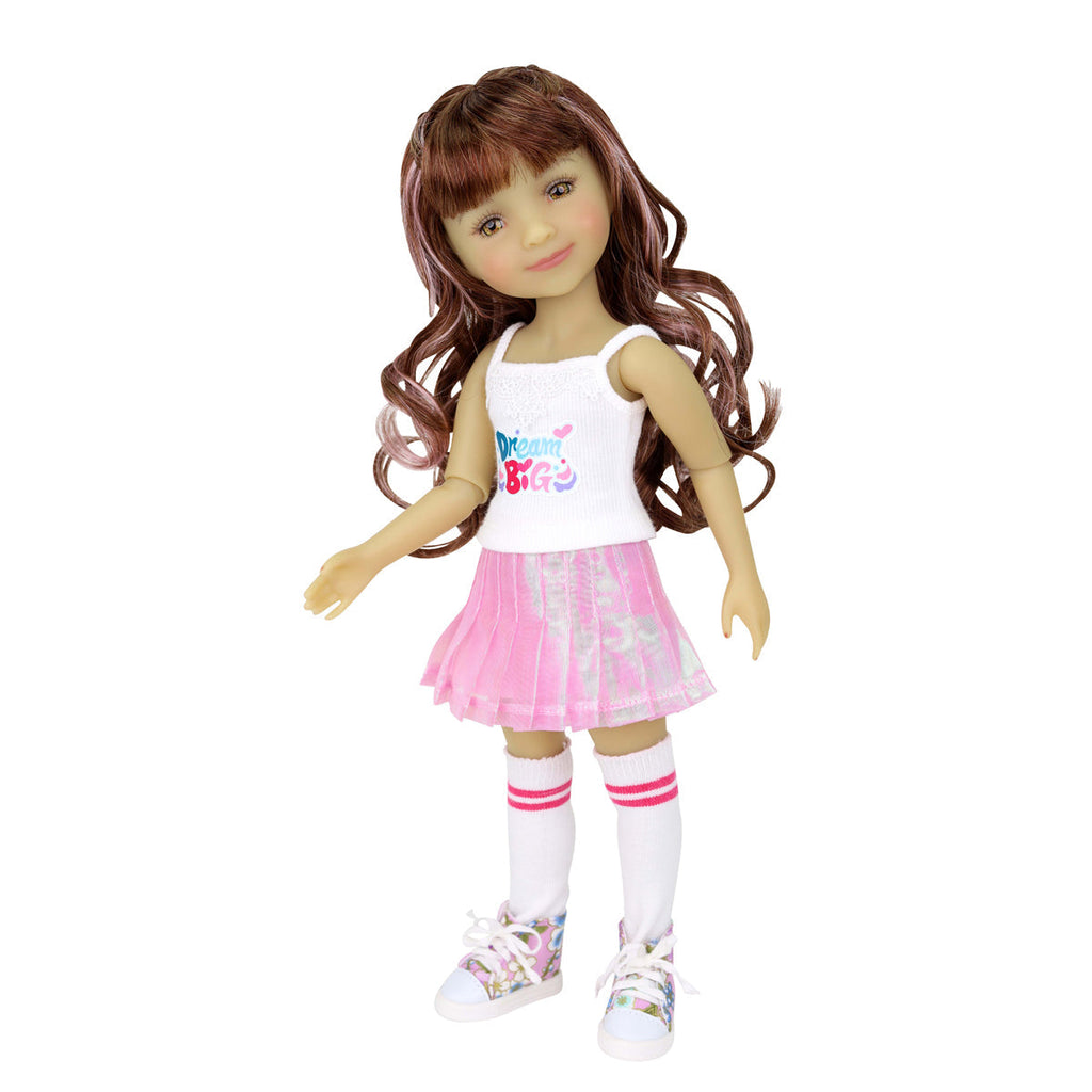  bella ruby red fashion friends doll splash of style without jacket 