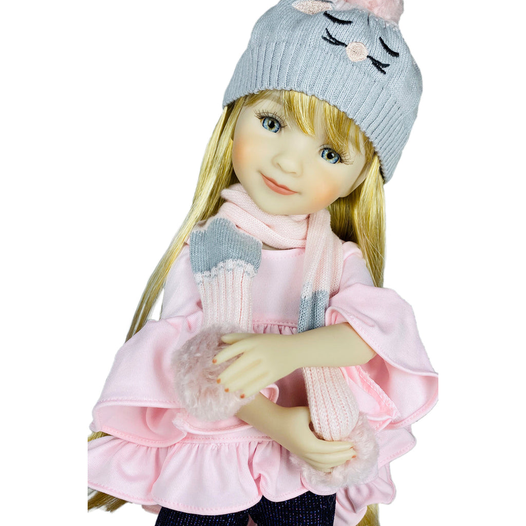  cat's meow ruby red fashion friends outfit vinyl doll zoom