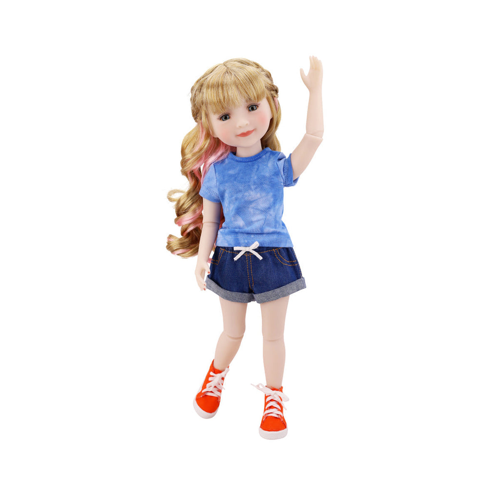  day off ruby red fashion friends outfit vinyl doll hi style 
