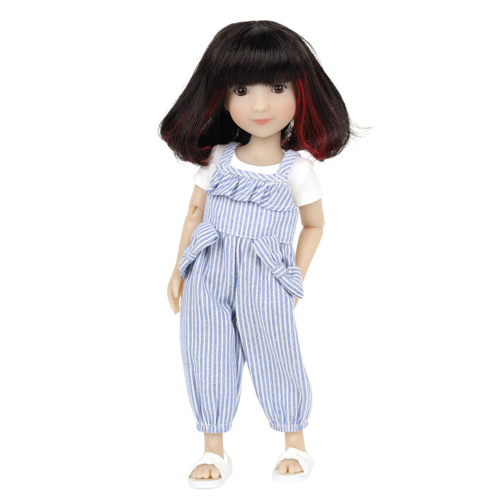  earn your stripes ruby red siblies outfit collectible doll front
