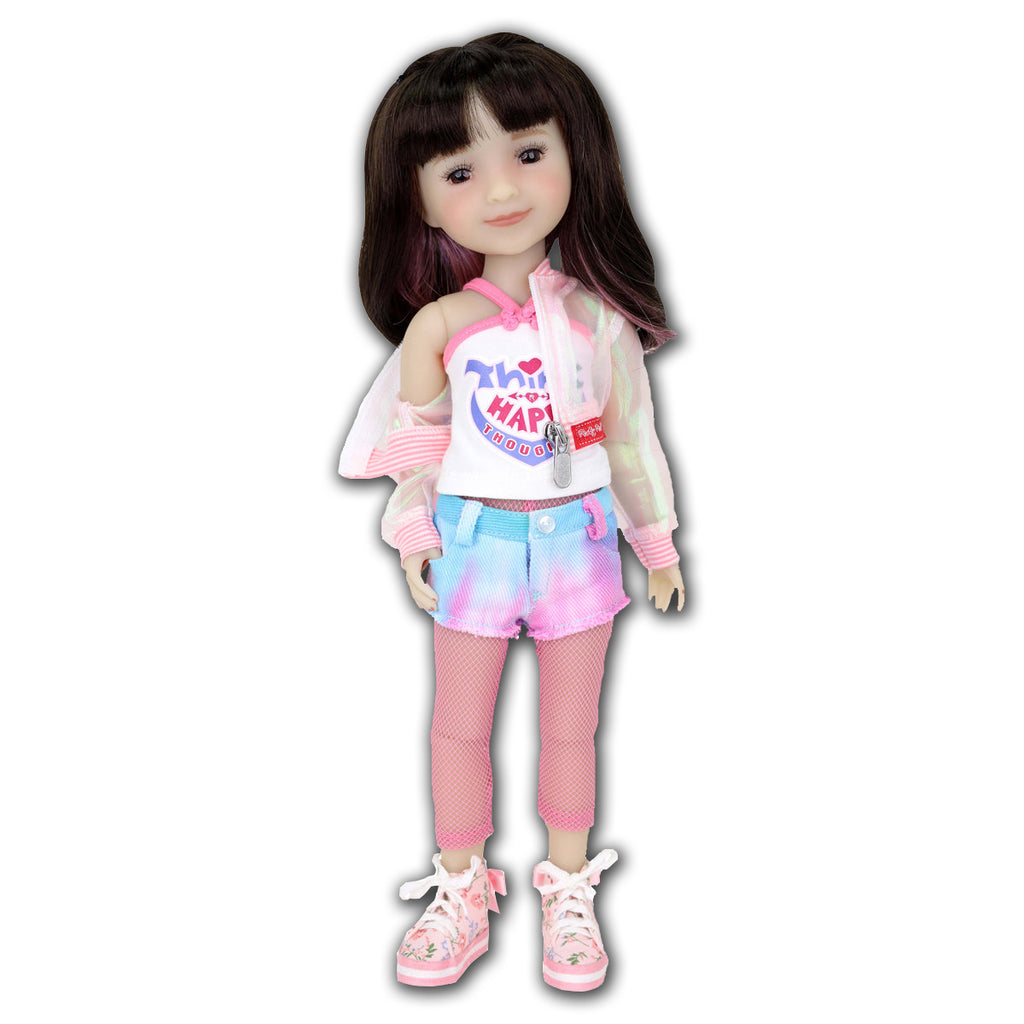  hanna ruby red fashion friends doll splash of style front