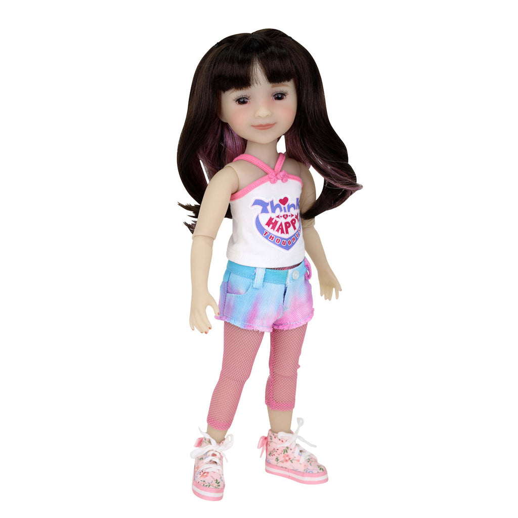  hanna ruby red fashion friends doll splash of style without jacket 