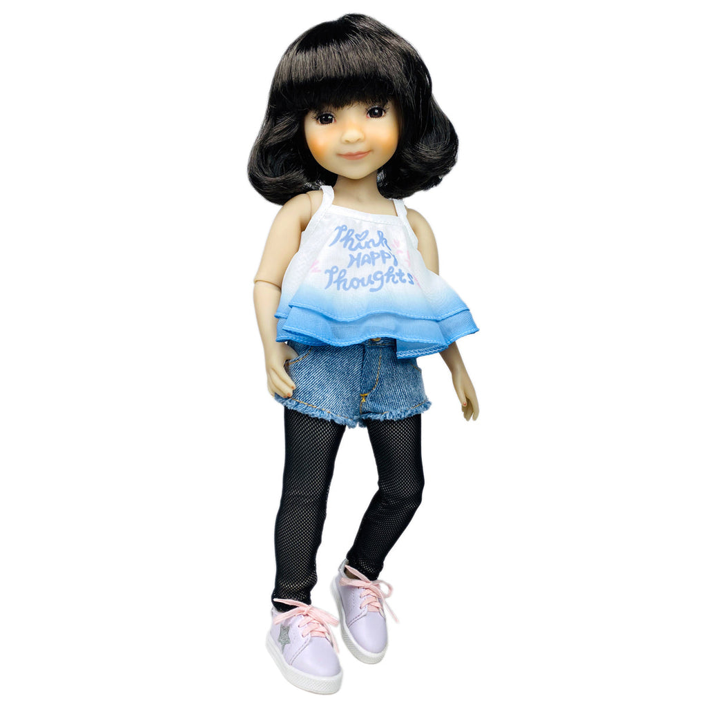  hanna ruby red fashion friends doll without jacket