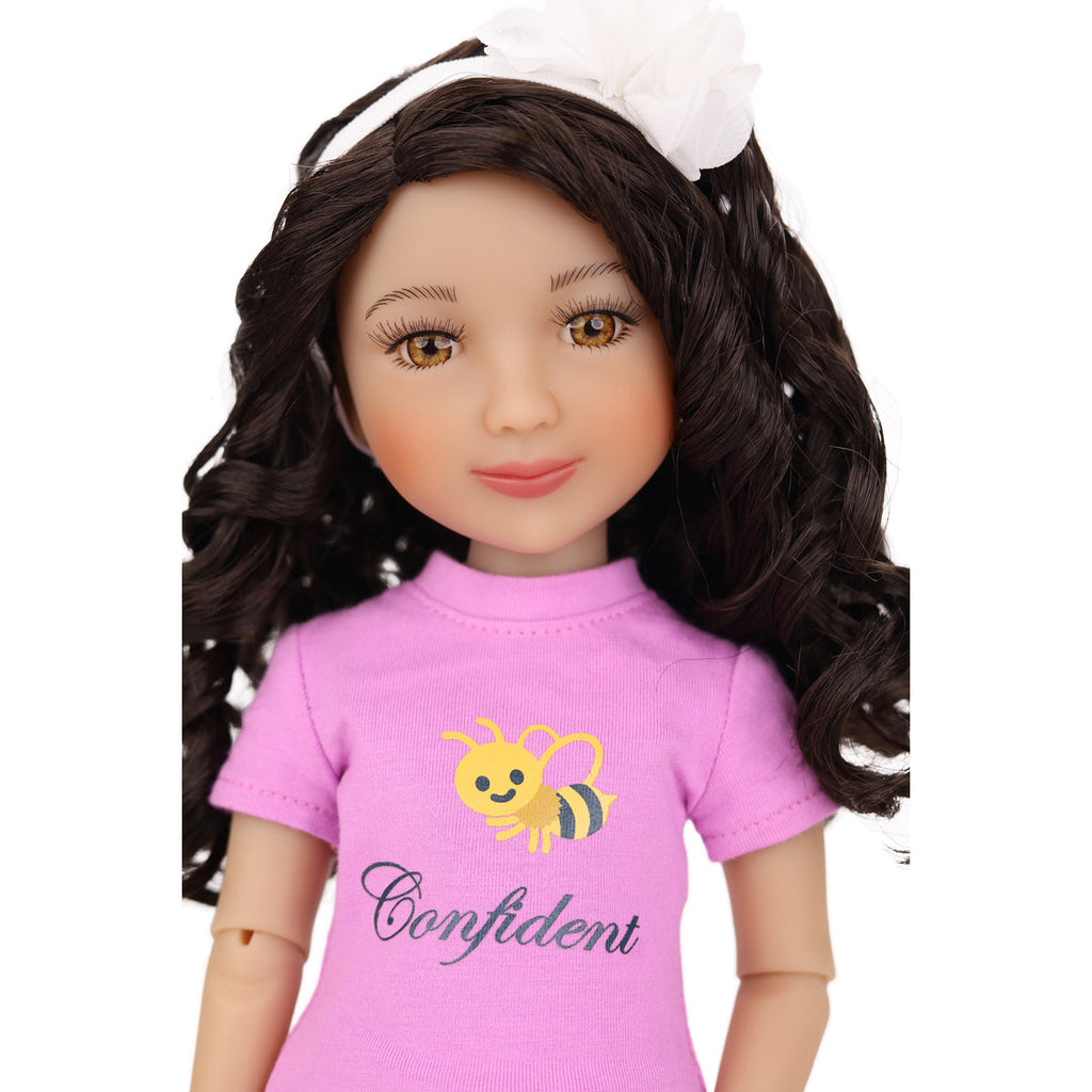  kayla ruby red fashion friends doll without jacket with zoom 