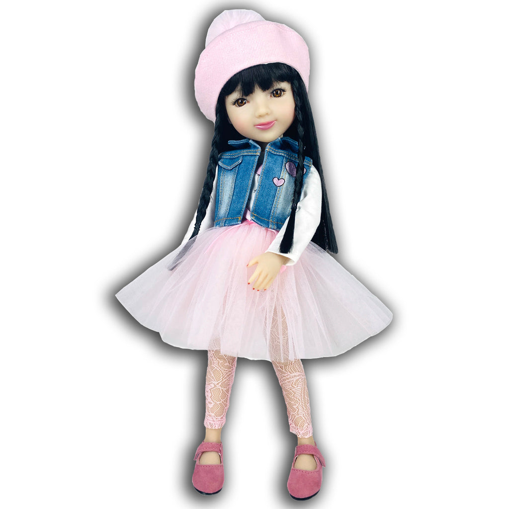  lila ruby red fashion friends doll front