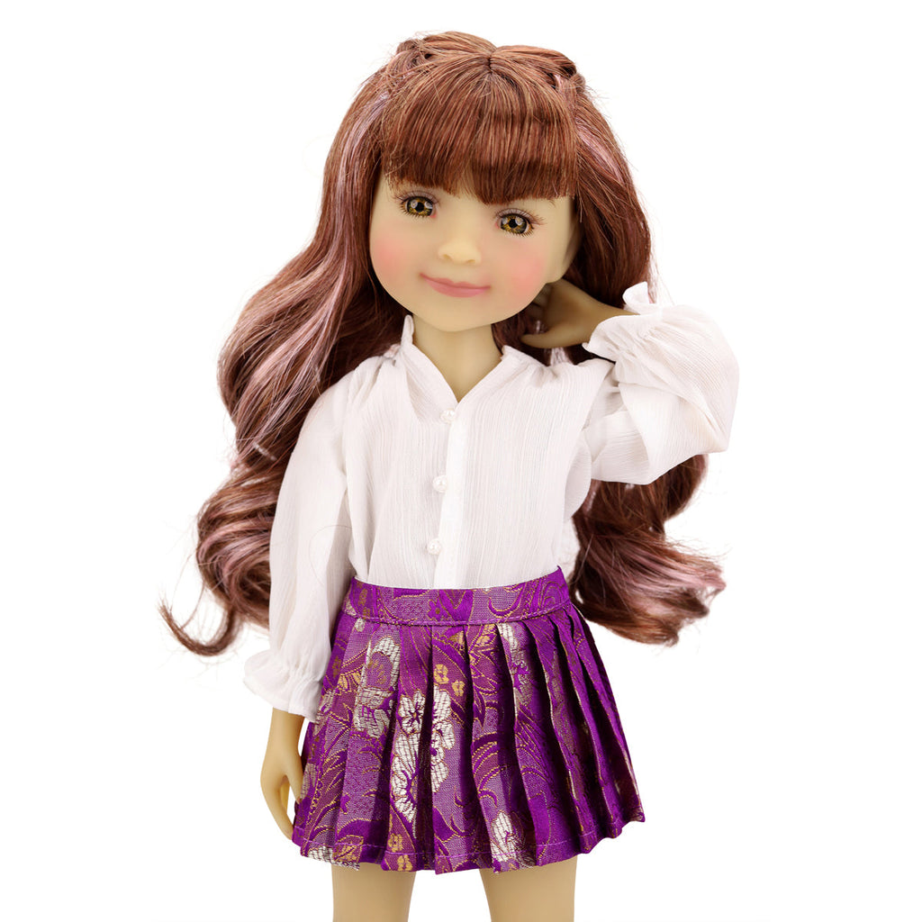  pretty in purple ruby red fashion friends outfit vinyl doll zoom 
