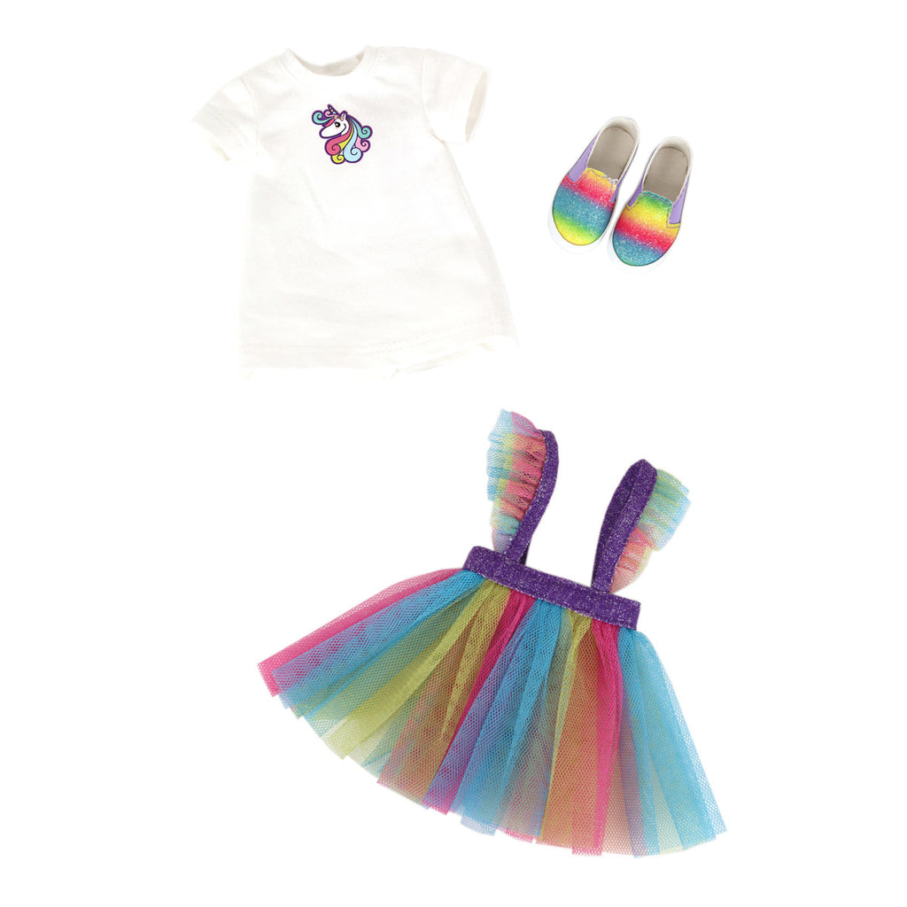  rainbow magic ruby red siblies outfit collectible dolls frock tops shoes