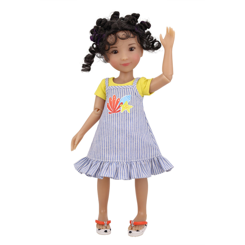  sea ze the day ruby red siblies outfit collectible doll hi style