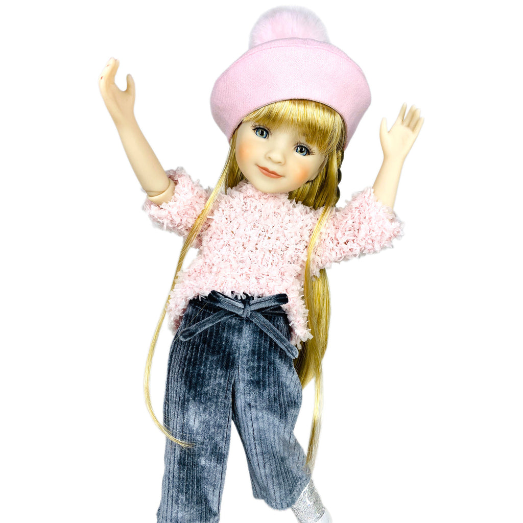  Sweet & Tres chic ruby red fashion friends outfit vinyl doll dancing style