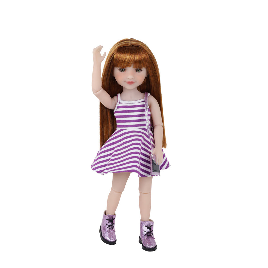  ultraviolet ruby red fashion friends outfit vinyl doll hi style 