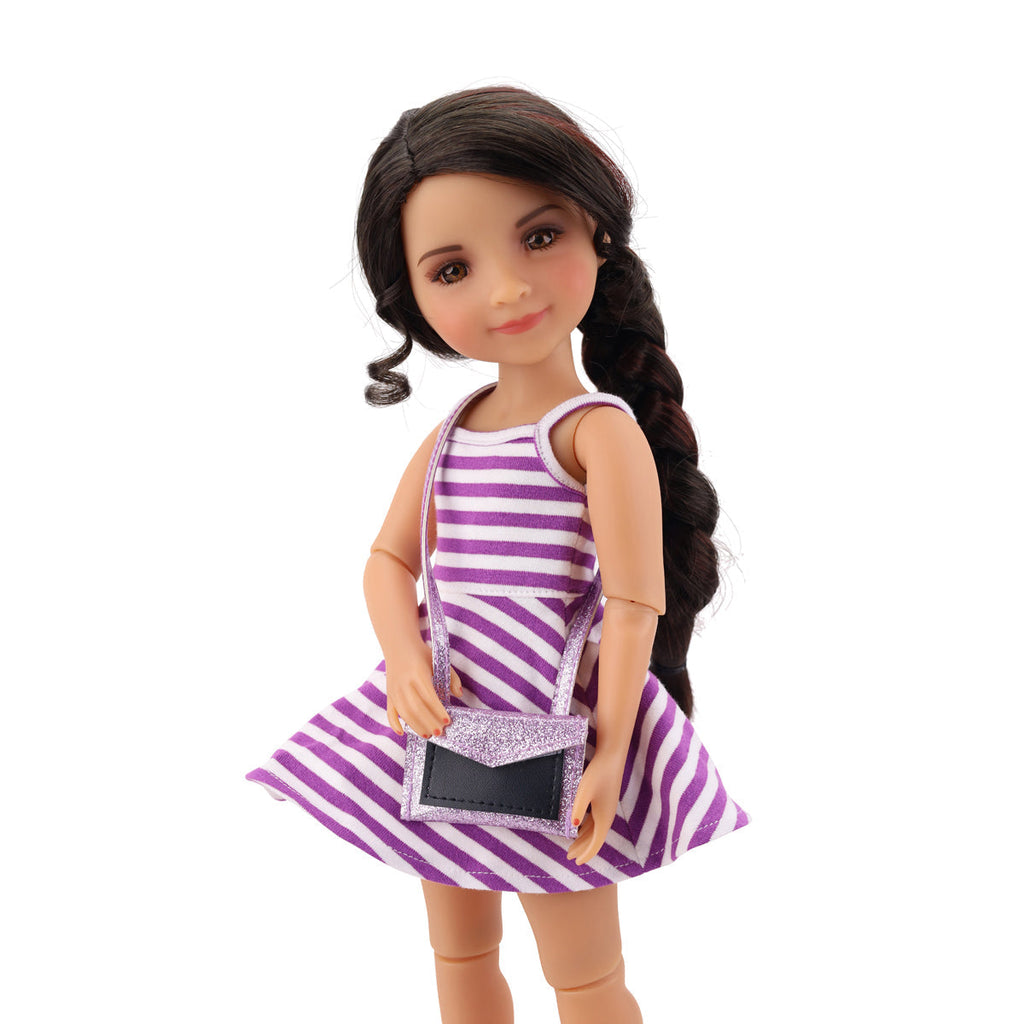  ultraviolet ruby red fashion friends outfit vinyl doll zoom 